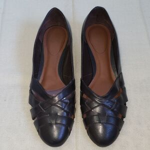 VNTG Lifestride Dark Chocolate Slip On Flats